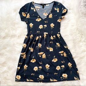 Forever 21 Floral Skater Dress